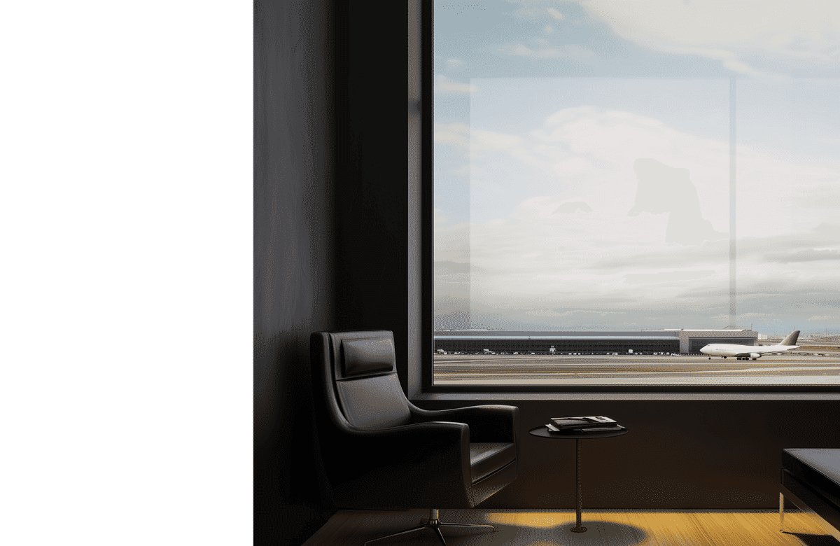 Airport lounge